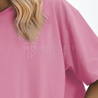 Kaos Wanita Premium Ukuran Besar Rajutan 100% Katun Regular Fit Nyaman Ringan Cepat Kering Lengan Pendek Musim Panas Kasual