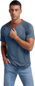 Camiseta de algodón premium para hombre, cuello redondo, informal, manga corta, suave, transpirable, lisa, para impresión personalizada, ropa al por mayor - Product Image 2