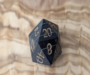 Customizable Polished Carved Animal Style Eco-Friendly White Square Buffalo Horn and Bone <b>Dice</b> - Product Image 1