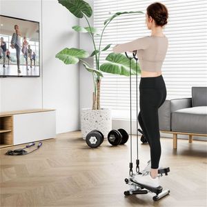 Mini Stepper Completo con Intensità Regolabile e Tracker LCD (Bianco) - per Esercizi in Palestra Domestica, Metodo Manuale Incluso - Product Image 3