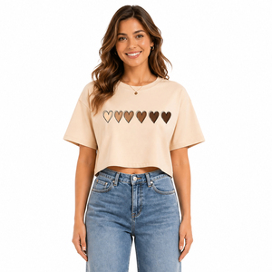 Custom Printed 2026 Hot Sale High Quality DTG Printing Graphic Style women's shirt ODM <b>Y2K</b> Streetwear Women's <b>Top</b> Short Sleeve - Product Image 1