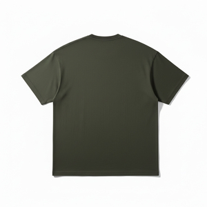 T-shirt surdimensionné 100 % coton pour homme, haute qualité, poids lourd, épaules tombantes, streetwear, impression personnalisée, hauts vierges - Product Image 2