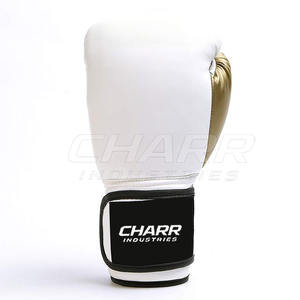 Guantes de Boxeo de Cuero de Diseño Personalizado con Costuras Resistentes, Forro de Tela Transpirable, Cierre de Gancho y Bucle, Antideslizantes - Product Image 2