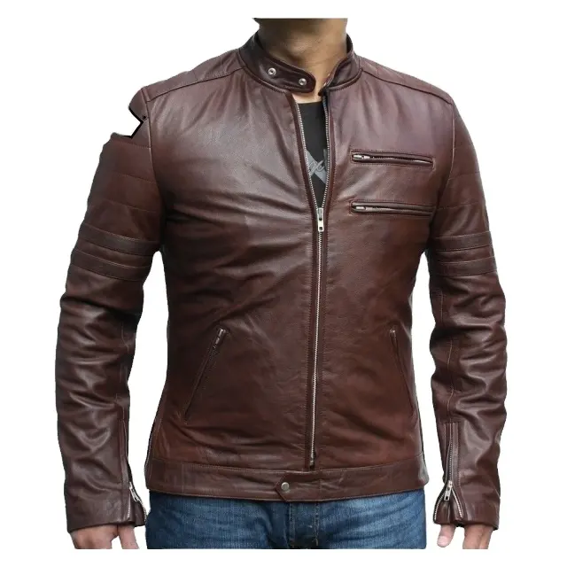 Men Leather Jacket Genuine Leather Jackets