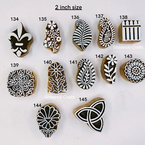 บล็อกตกแต่งผนังบล็อกด้วยมือขนาดใหญ่สำหรับงานฝีมือดีไซน์ผนังบล็อกผ้าพิมพ์ลาย - Product Image 3