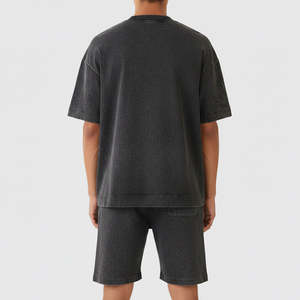 Conjunto Deportivo Informal de Dos Piezas para Hombre, Transpirable, Estampado Personalizado, de Secado Rápido y Ecológico, para Verano - Product Image 6