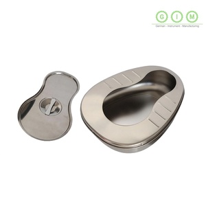 Nuevos orinales de acero inoxidable americanos, equipo médico manual, acero inoxidable alemán de grado A+, certificado CE, fabricante líder - Product Image 2