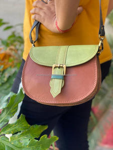 กระเป๋าสะพายหนังแท้หลายสีกระเป๋าสะพายไหล่แบบสบายๆ - Product Image 5