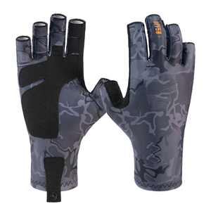 Guantes de Pesca de Alto Rendimiento con Palma Reforzada, Transpirables, de Secado Rápido y Protección UV para Aventuras al Aire Libre - Product Image 3