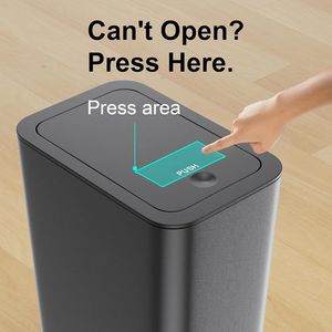 3 Pack 10 Liter Small Trash Can <b>with</b> <b>Lid</b> 2.6 Gallon Slim Garbage <b>Bin</b> Waste Basket for Bathroom Kitchen Bedroom Living Room - Product Image 4