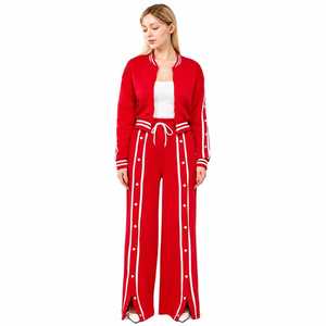 Ensemble de survêtement en polaire pour homme, chaud, décontracté, athlétique, doux et confortable, deux pièces, pour le quotidien, l'entraînement et les voyages - Product Image 4