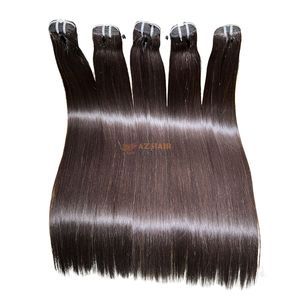 Extensiones de Cabello Remy Vietnamita de Doble Trama, Precio Mayorista, Paquetes de Cabello Virgen Liso Extremo con Cutícula Alineada - Product Image 2