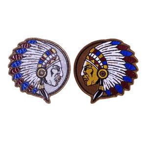 Custom Varsity Lady Embroidery <b>Patch</b> Personalized Logo Design Iron <b>on</b> <b>Sew</b> <b>on</b> Embroidered Badge for Clothing Hats Garments - Product Image 1