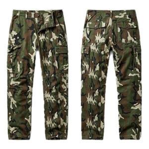 Pantalones Cargo Tácticos para Hombre, Impermeables, Elásticos, para Senderismo y Caza, Pantalones Cargo Casuales con Múltiples Bolsillos - Product Image 2