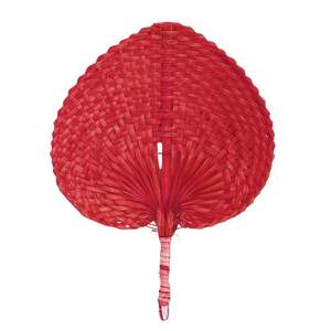 Handfan en bambou fait à la main avec du bambou vietnamien et un tissu vibrant pour un usage quotidien et des cadeaux artistiques - Product Image 3