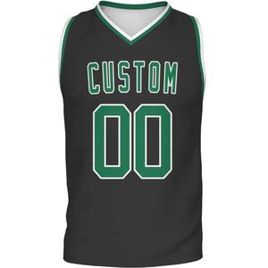Maillot de basket-ball pour homme imprimé en couleur personnalisée - 100% polyester, coupe ajustée, respirant, vêtements de sport avec un design tendance - Product Image 2