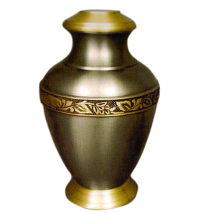 โกศเผาศพสำหรับผู้ใหญ่ราคุคลาสสิกทำด้วยมือโกศโลหะแข็งสำหรับขี้เถ้า - Product Image 3