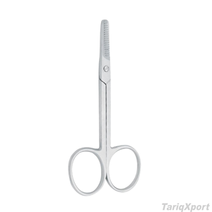 Mini Brow Thinning Scissors Satin Finish Cuticle Care Sharp Stainless Steel Durable Eyelashes Lash <b>Extension</b> Right-Handed - Product Image 3
