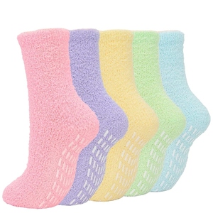 Women Ankle <b>Socks</b> Cotton Blend Breathable Daily Wear Floral Print Knitted Autumn Season Standard <b>Thickness</b> - Product Image 1
