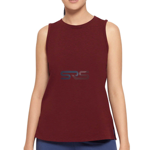 Summer Collection Best Selling High Quality Women's Custom Logo Knitted Casual Solid Tank <b>Top</b> Gym Sport Yoga Workout Wear - Product Image 5