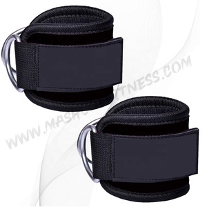 Sangles de cheville d'haltérophilie avec Logo personnalisé de qualité supérieure pour Machines à câble, vente en gros - Product Image 1