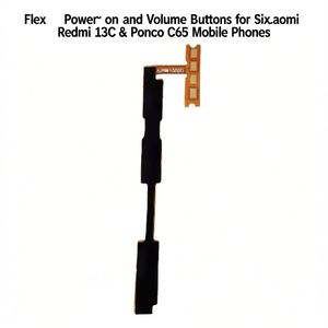 Botones de Encendido y Volumen Flexibles para Teléfonos Móviles Xiaomi Redmi 13C y Poco C65 - Product Image 2