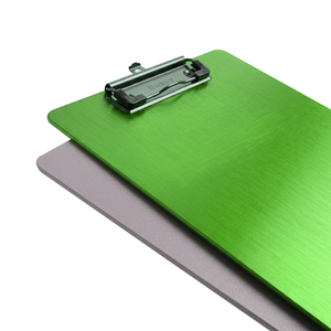 Custom Size Plastic <b>Clipboard</b> Writing Board with Metal Clip UV/Digital Printing for Office and Commercial Use - Product Image 1