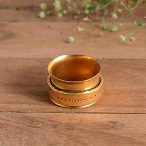 Handmade 14K Gold Plated Vintage Wedding Party Earrings Brass Jewelry - Product Image 3