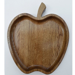 Bandeja Redonda de Madera Natural para Servir Aperitivos, Plato de Cinco Secciones con Recipiente Central para Salsas, Organizador Multiusos para Frutos Secos, Decorativo - Product Image 5