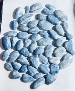 Cabașón de Cianita Azul Natural Grado AAA, Piedra Preciosa Suelta, Tamaño Personalizado, Piedra Pulida, Lote Certificado para Fabricación de Joyería al por Mayor - Product Image 4