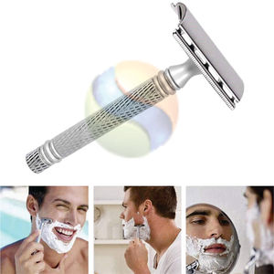 Nouveau rasoir de sécurité personnel à double tranchant en acier inoxydable de haute qualité avec lame remplaçable - Product Image 5