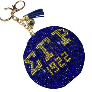 Llavero SGRHO para Mujer, Anillo para Llaves de Hermandad, Amuleto con Letras Griegas, Accesorio de Moda, Regalo Universitario, Decoración para Bolsos, Llavero Coleccionable - Product Image 4
