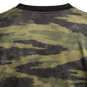 Camiseta de Paintball Verde Camuflaje, Táctica, para Woodsball, Sublimada, Manga Larga, Transpirable, con Puños Acanalados Profesionales - Product Image 6