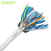Câble réseau NEXANS Cat5e/Cat6/Cat6a à prix d'usine, câble intérieur/extérieur UTP/FTP/SFTP CCA/Cuivre/CCAG, testé et certifié