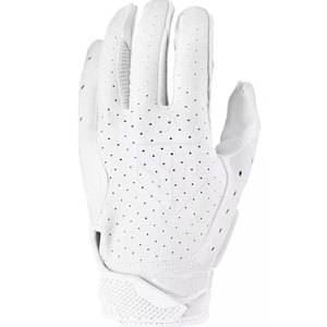 American Football Gloves Leather Full Finger Durable Non-Slip with Adjustable <b>Hook</b> & Loop Closure for Daily Practice and <b>Game</b> - Product Image 2