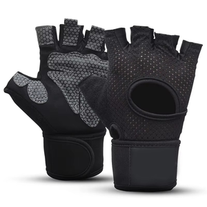 Gants de sport Geo Brothers pour l'entraînement en salle de sport, soutien du poignet, pour hommes et femmes, fitness, entraînement en plein air, respirants, légers, demi-doigts - Product Image 6