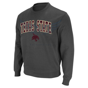 Sudadera de Alta Calidad de la Universidad Estatal de Texas, Sudadera de Cuello Redondo para Hombre, Sudadera de Felpa con Logotipo Personalizado Estampado, Sudadera de Algodón - Product Image 6