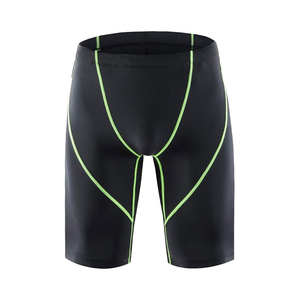 Best Supplier New Arrival Premium Quality Men's <b>Compression</b> <b>Shorts</b> Solid Eco-friendly Mid Elastic Waist Breathable Quick Sporty - Product Image 2