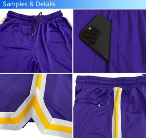 Wholesale Quick Dry Men's <b>Shorts</b> Custom 100% Polyester <b>Mesh</b> Fabric Basketball <b>Shorts</b> Custom Logo Sublimation Printed Men's <b>Short</b> - Product Image 4