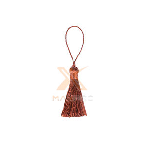 En Stock, Borlas de Hilo Metálico Hechas Profesionalmente, Diseño Personalizado, Borlas de Hilo Metálico de Alta Calidad - Product Image 6