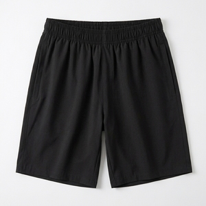 Short de sport d'été respirant pour homme, léger, à séchage rapide, avec cordon de serrage à la taille et logo personnalisé - Product Image 4