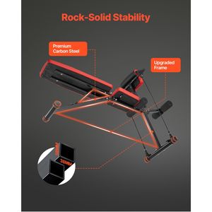 Panca per Iperestensione Roman Chair per Home Gym - Capacità di Carico 770 Libbre, Regolabile, Pieghevole, Multifunzionale - Product Image 5