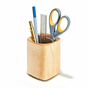 Accesorios de escritorio, soporte de madera para lápices, organizador de escritorio, decoración, soporte de madera para guardar bolígrafos - Product Image 6