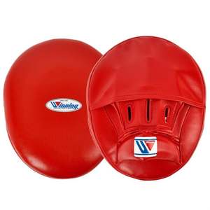 Coussinets de frappe Winning Boxing 100% cuir véritable, paire, meilleure qualité pour les sports MMA, Muaythai, Kickboxing, entraînement et combat - Product Image 1
