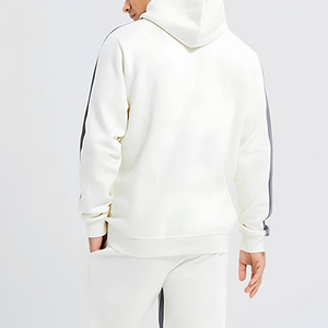 Latest Style Winter Hooded Casual <b>Men</b> <b>Pullover</b> Tracksuit Solid Long Sleeve Quick Dry Eco-Friendly 100% Cotton Tracksuits - Product Image 5