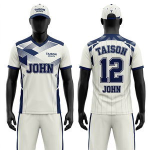 Mens <b>Cricket</b> Jersey 160 GSM Premium Interlock Polyester Breathable <b>White</b> Grey Side Panels Custom Heat-Transfer Printing Short - Product Image 5