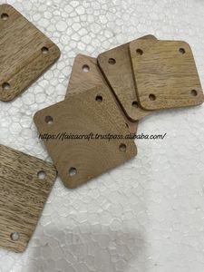 <b>Wooden</b> <b>Square</b> Weaving Cards/Tablets-Eco-Friendly for Intricate Textiles Sturdy Belts Straps & Garment Trims - Product Image 6