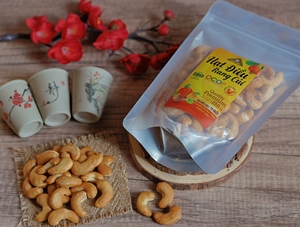 Noix de cajou du Vietnam de qualité supérieure, grillées, décortiquées, biologiques, en gros, W180, 250g, emballage à fermeture éclair, beurrées et salées, meilleur rapport qualité-prix - Product Image 3