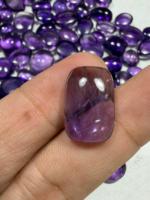 Pierre précieuse d'améthyste naturelle, taille coussin et taille ovale, pierre brute violette de 5 à 15 carats pour la fabrication de bijoux