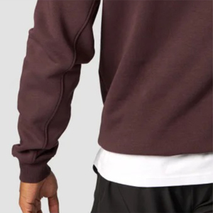 OEM Factory Wholesale Men's Long Sleeved Pullover <b>Hoodies</b> High Quality Custom Logo Printed Winter <b>Plain</b> Dyed Fleece Solid - Product Image 4